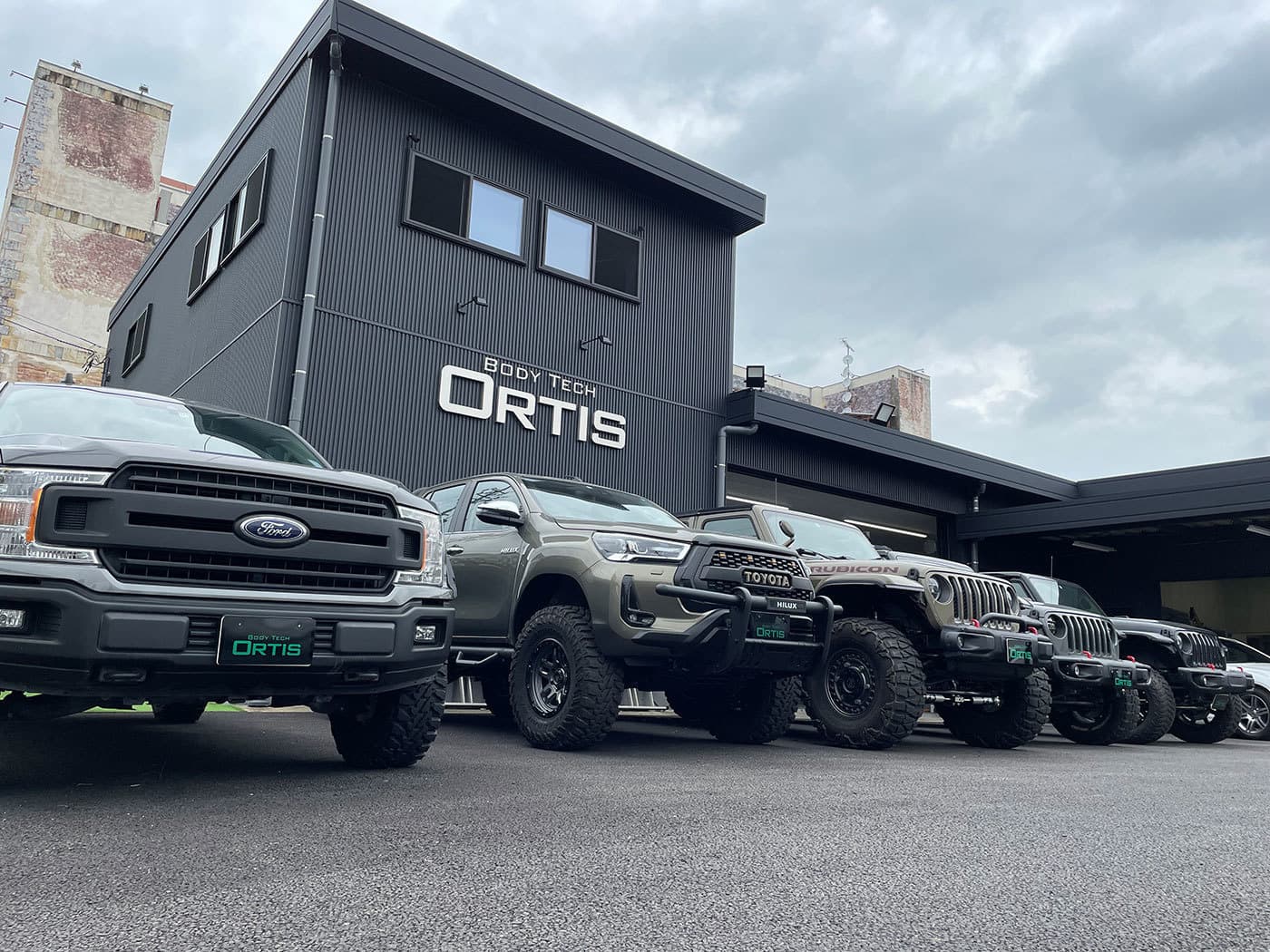 ボディーテックオルティス:福島県郡山市のアメ車・SUVカスタムプロショップ